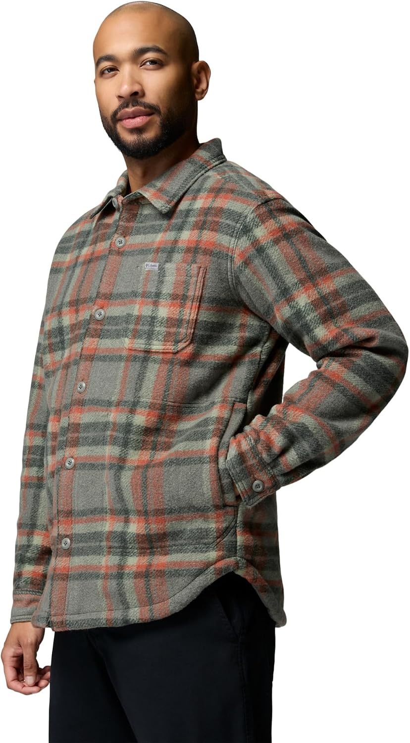 image:imageColumbia Mens Hunter Arch Shirt JacketSedona Sage Track Plaid