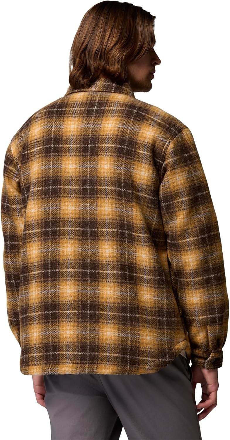 image:imageColumbia Mens Hunter Arch Shirt JacketTobacco Bivy Plaid