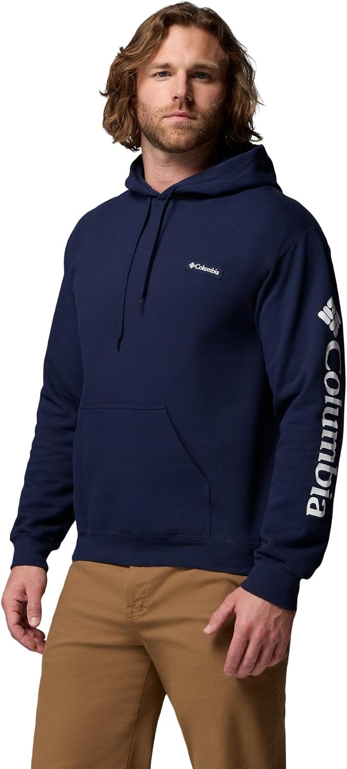 image:imageColumbia Mens Oakwind Logo HoodieCollegiate Navy