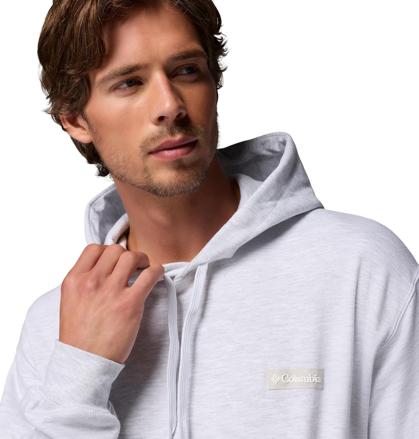 image:imageColumbia Mens Oakwind Logo HoodieNimbus Grey Heather