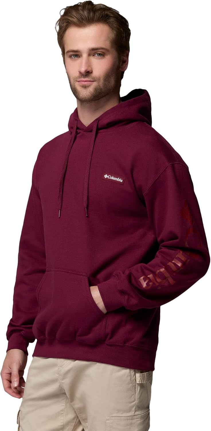 image:imageColumbia Mens Oakwind Logo HoodieRich Wine