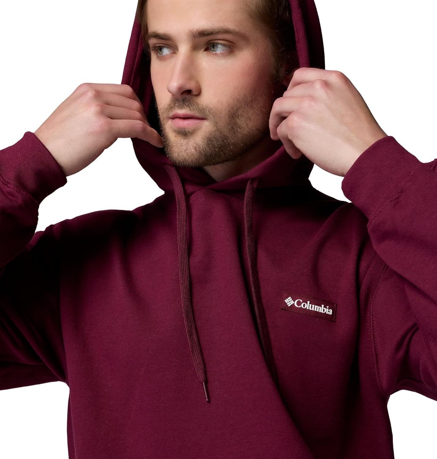 image:imageColumbia Mens Oakwind Logo HoodieRich Wine