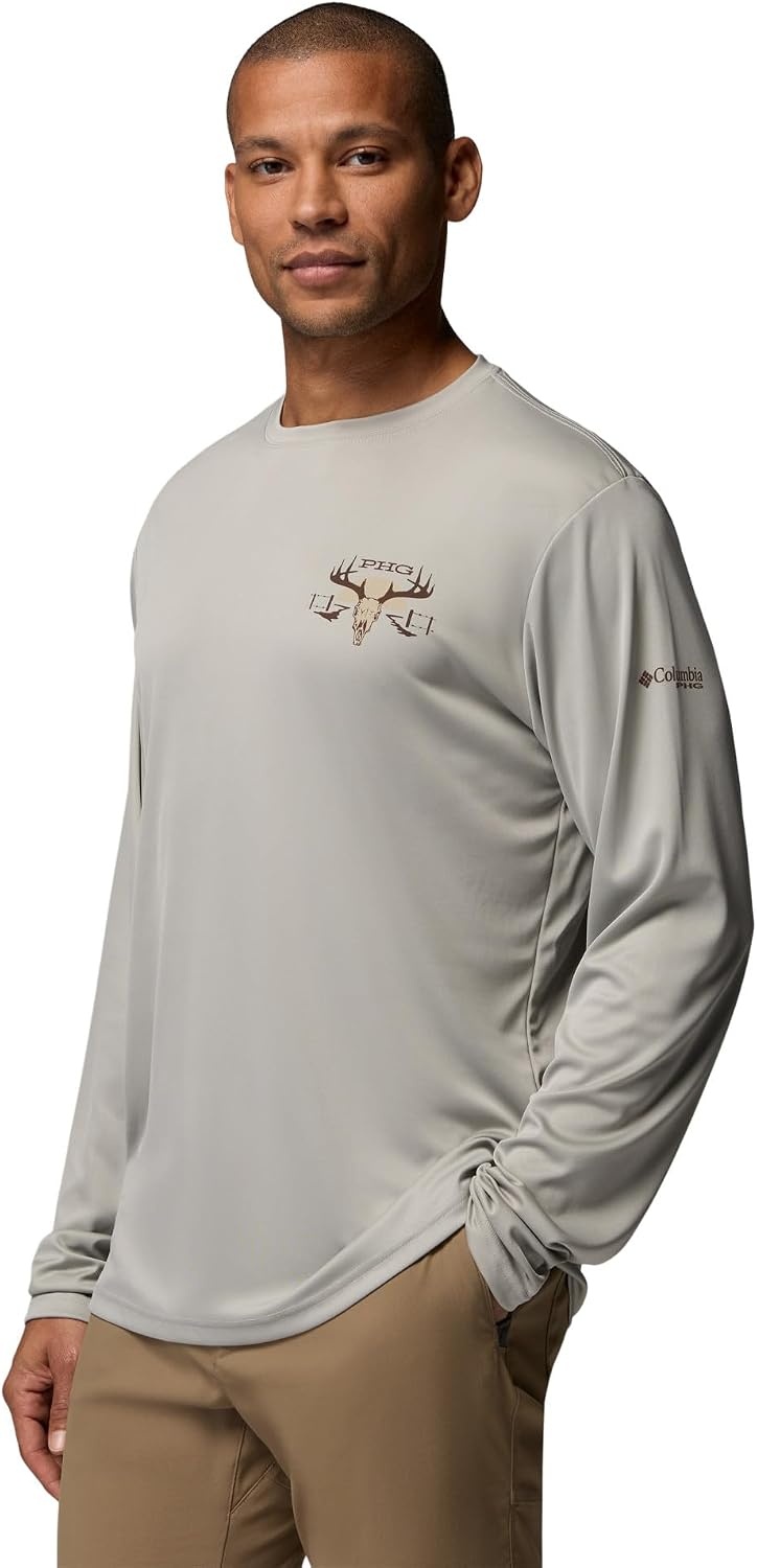 image:imageColumbia Mens PHG Terminal Shot Loyalty Long SleeveFlint Grey