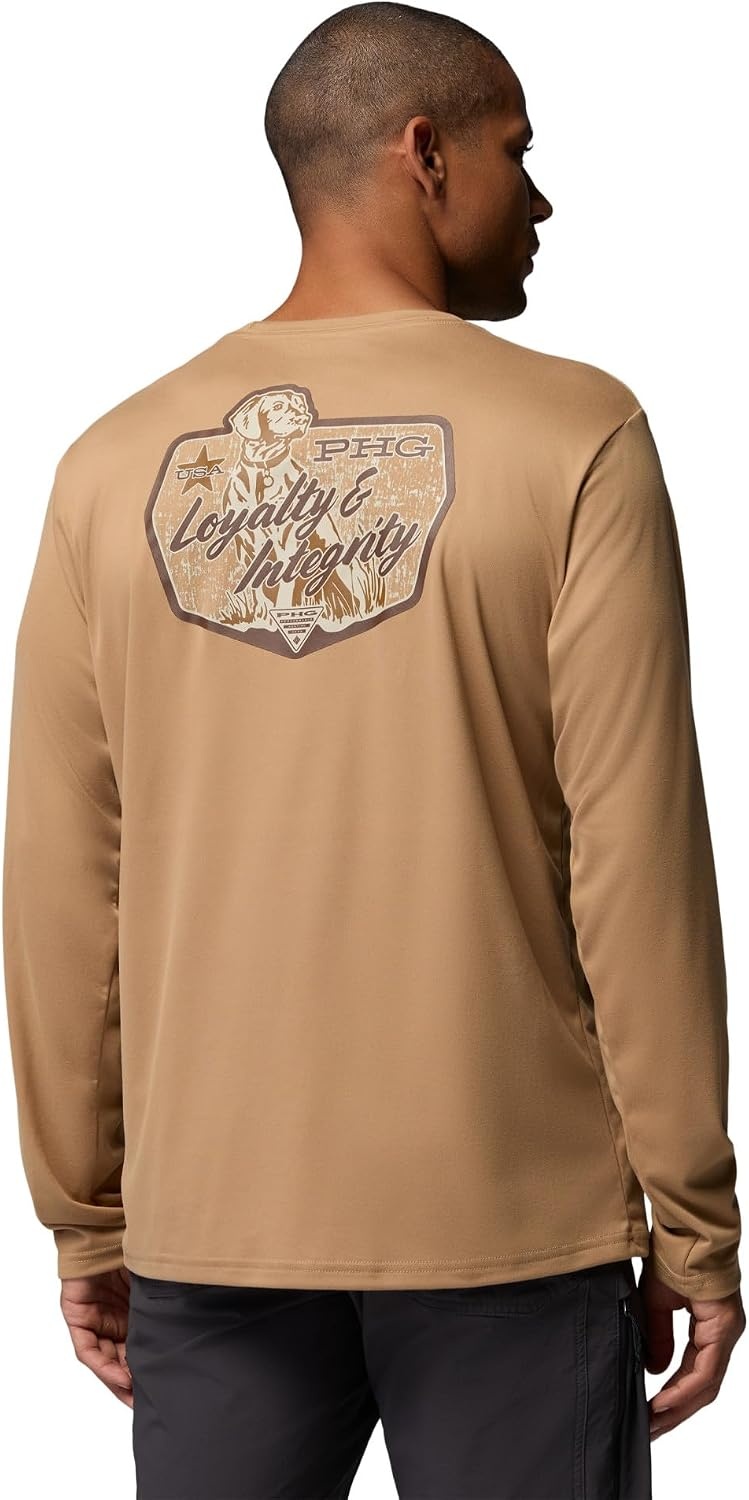 image:imageColumbia Mens PHG Terminal Shot Loyalty Long SleeveSahara