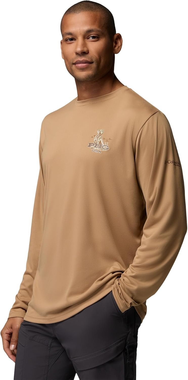 image:imageColumbia Mens PHG Terminal Shot Loyalty Long SleeveSahara