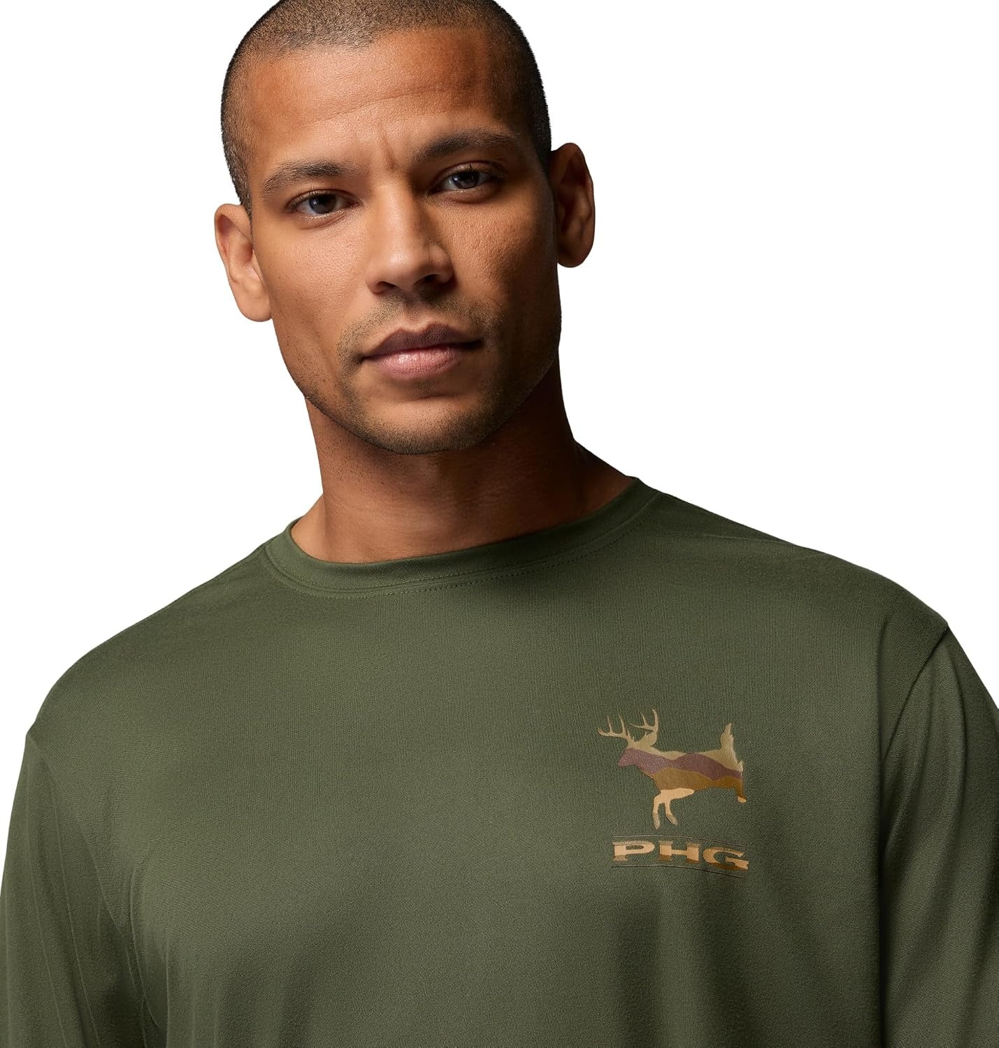 image:imageColumbia Mens PHG Terminal Shot Loyalty Long SleeveSurplus Green