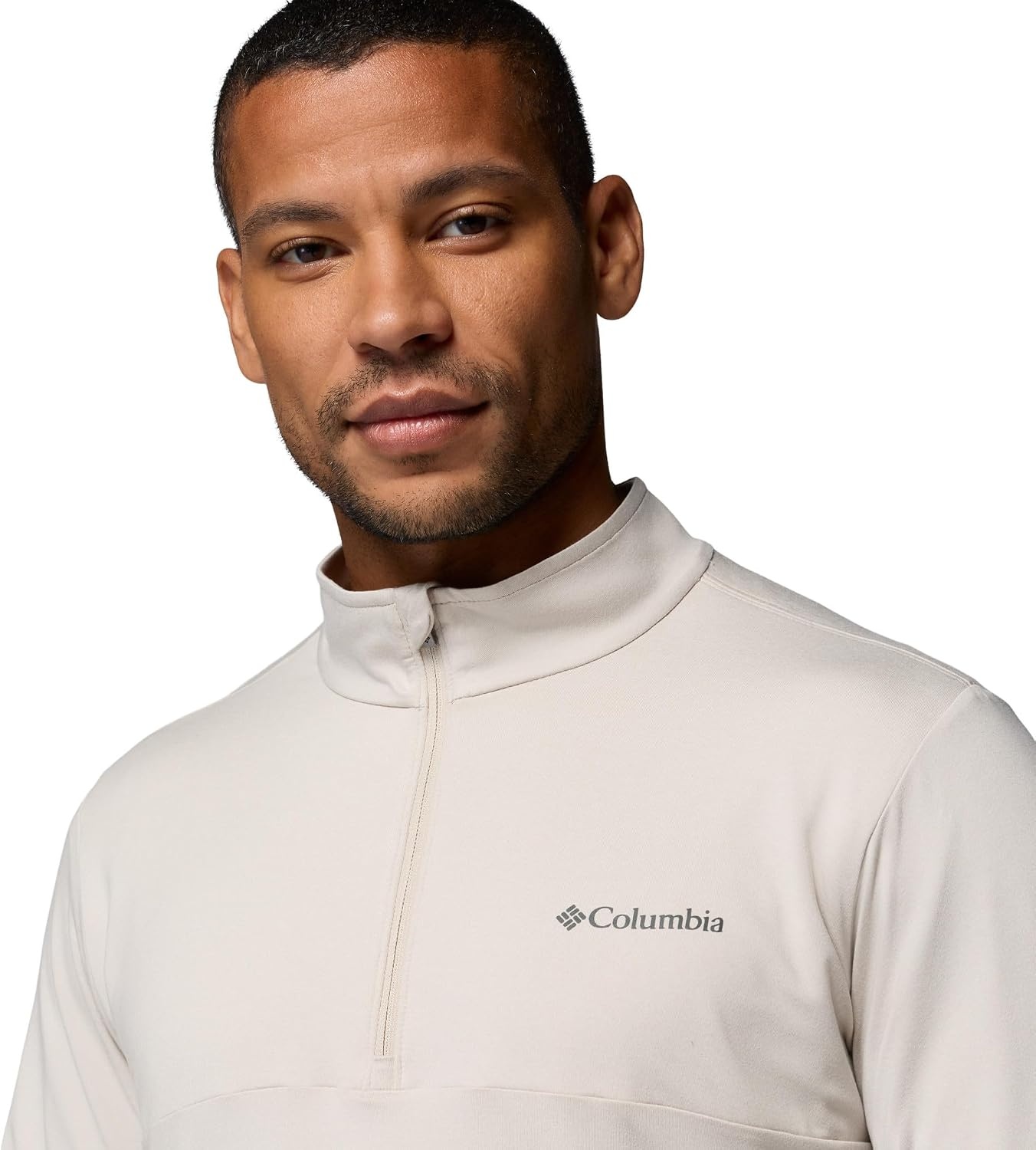 image:imageColumbia Mens Parsons Point Long Sleeve 14 ZipDark Stone Heather