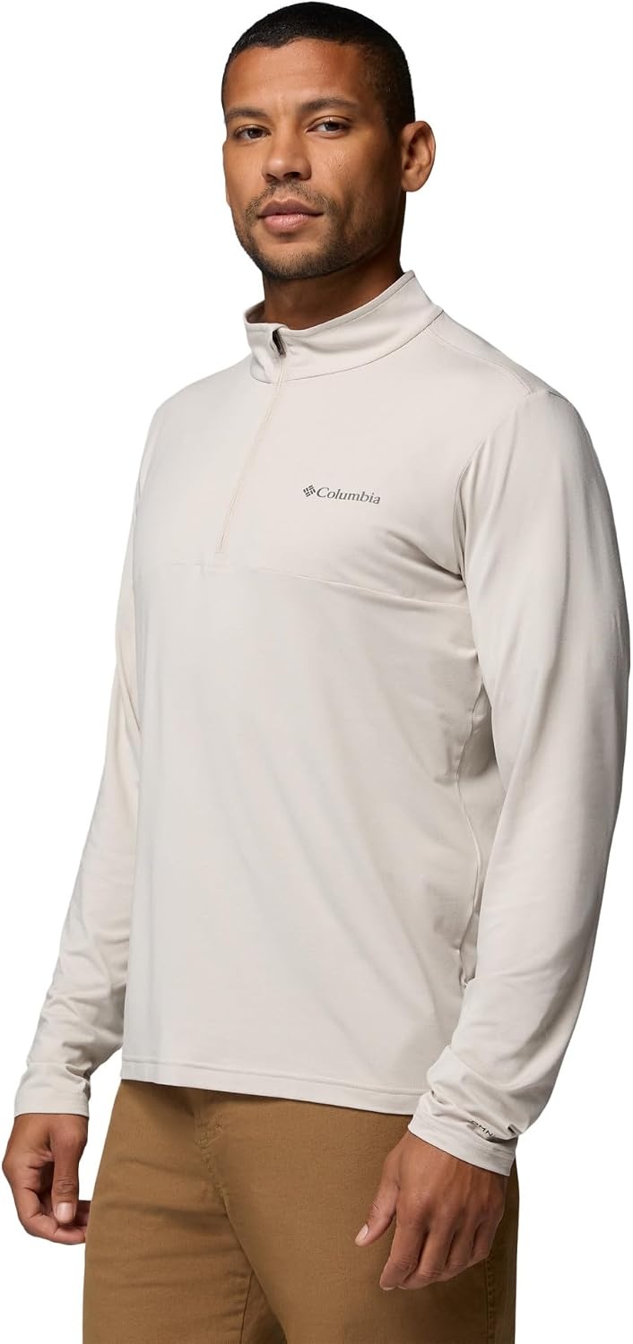 image:imageColumbia Mens Parsons Point Long Sleeve 14 ZipDark Stone Heather