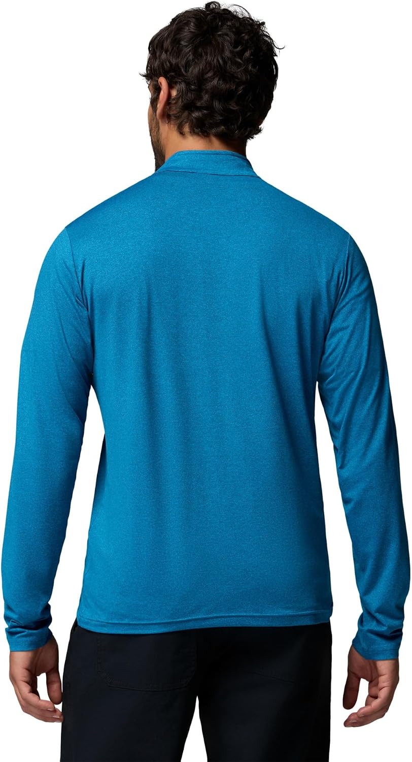 image:imageColumbia Mens Parsons Point Long Sleeve 14 ZipPhoenix Blue Heather
