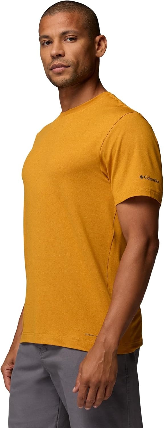 image:imageColumbia Mens Parsons Point Short Sleeve Logo TeeSquash Heather