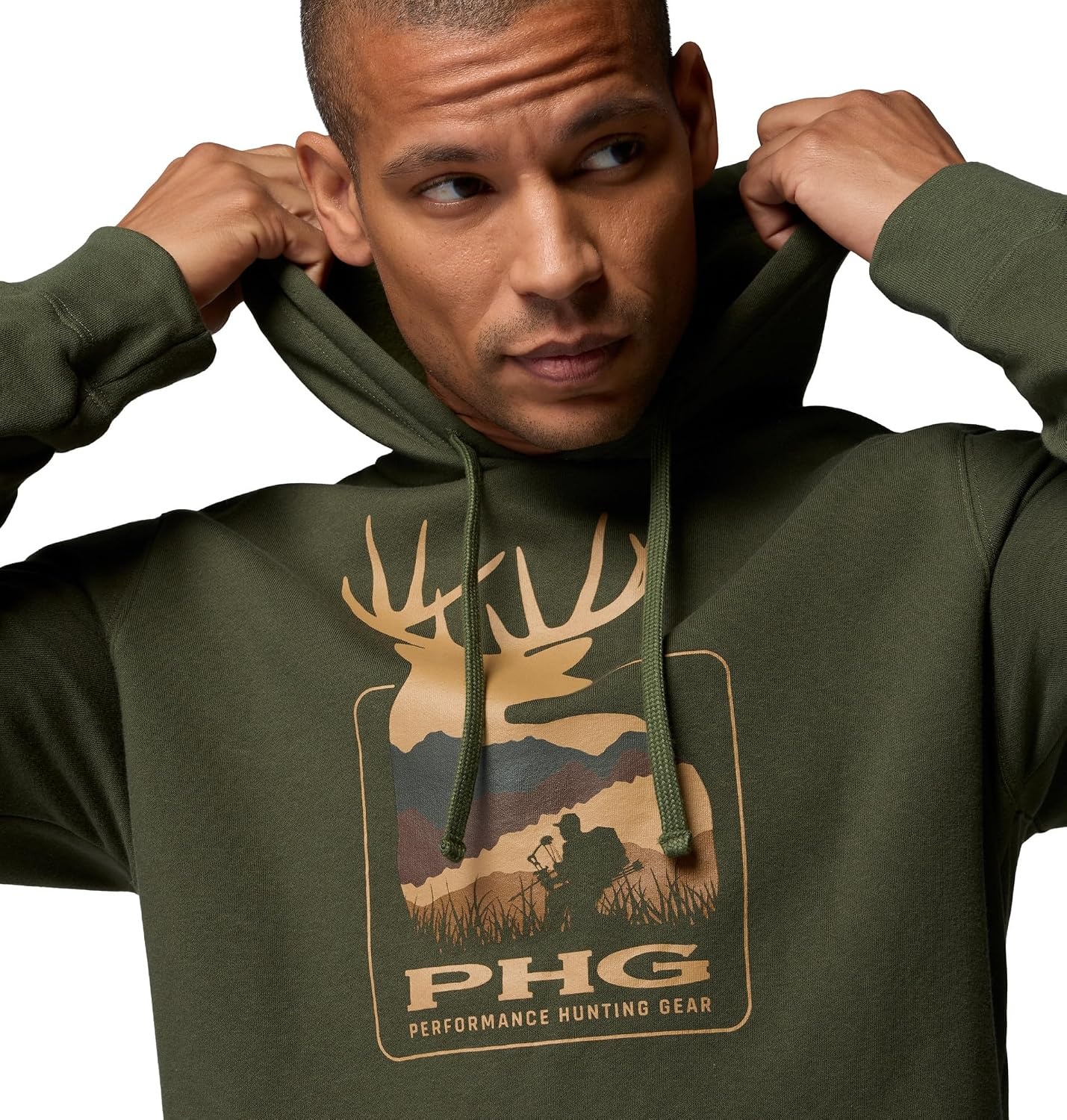 image:imageColumbia Mens Phg Archer Buck HoodieSurplus Green
