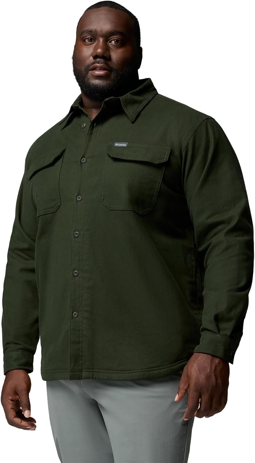 image:imageColumbia Mens Pitchstone Shirt JacketGreenscape