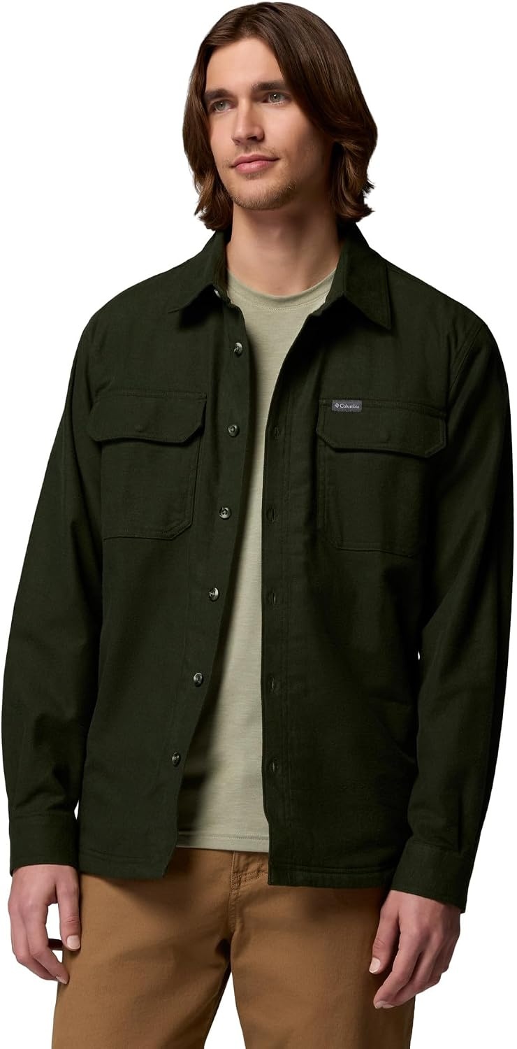 image:imageColumbia Mens Pitchstone Shirt JacketGreenscape