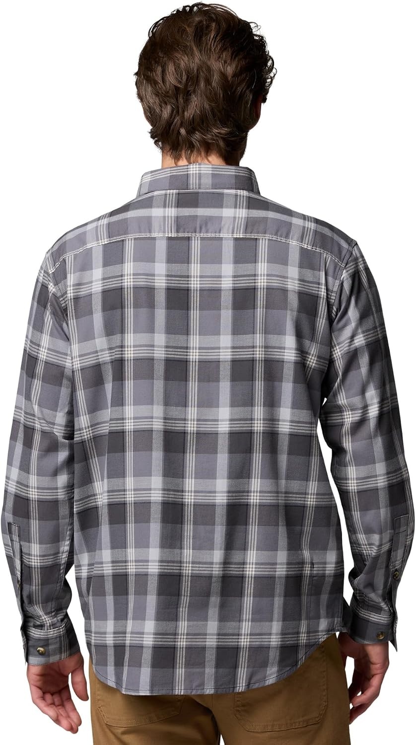 image:imageColumbia Mens Rapid Rivers II Long Sleeve ShirtBlack Everywhere Plaid