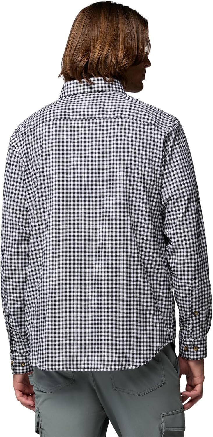 image:imageColumbia Mens Rapid Rivers II Long Sleeve ShirtBlack Gingham