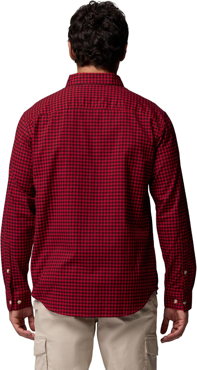 image:imageColumbia Mens Rapid Rivers II Long Sleeve ShirtMountain Red Gingham