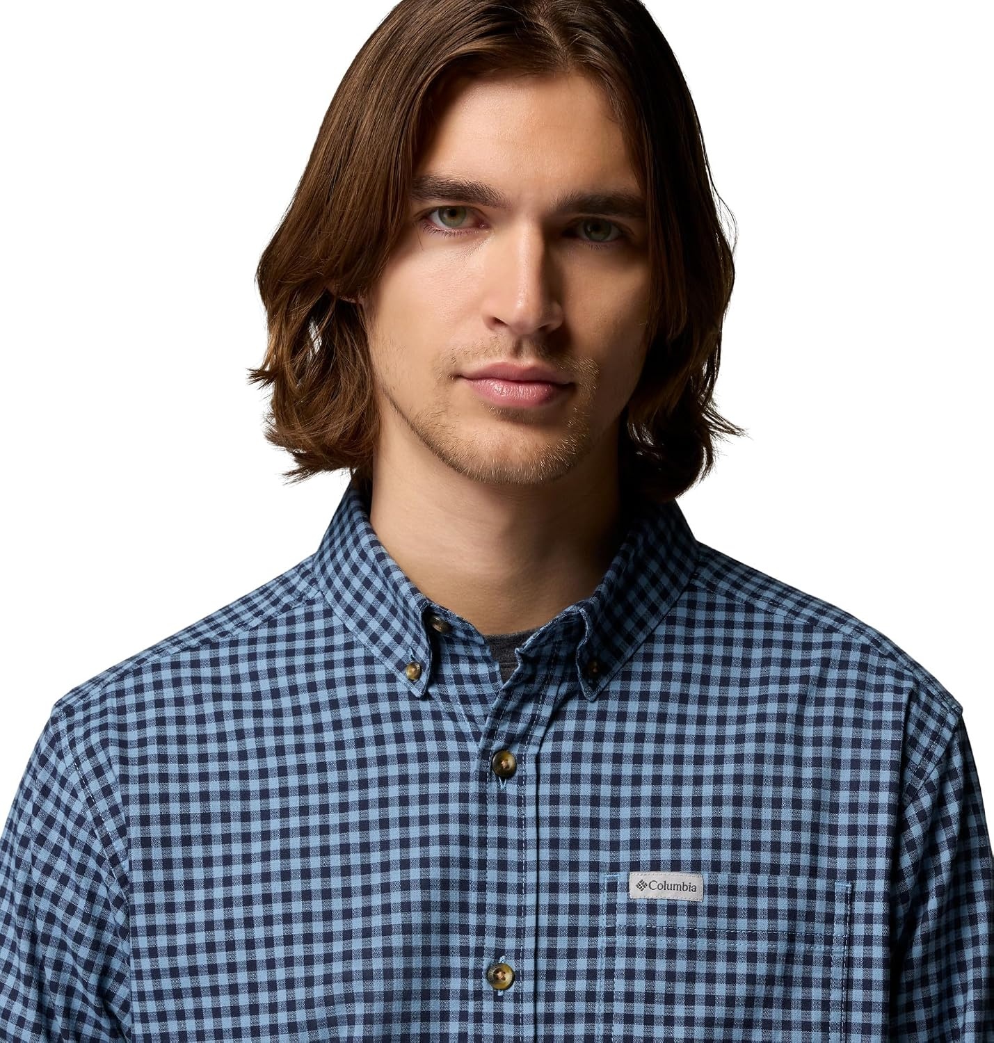 image:imageColumbia Mens Rapid Rivers II Long Sleeve ShirtRainy Day Gingham