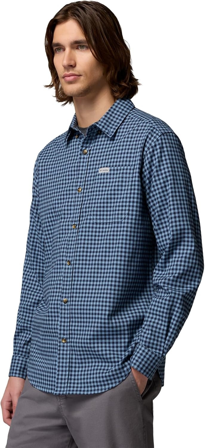 image:imageColumbia Mens Rapid Rivers II Long Sleeve ShirtRainy Day Gingham