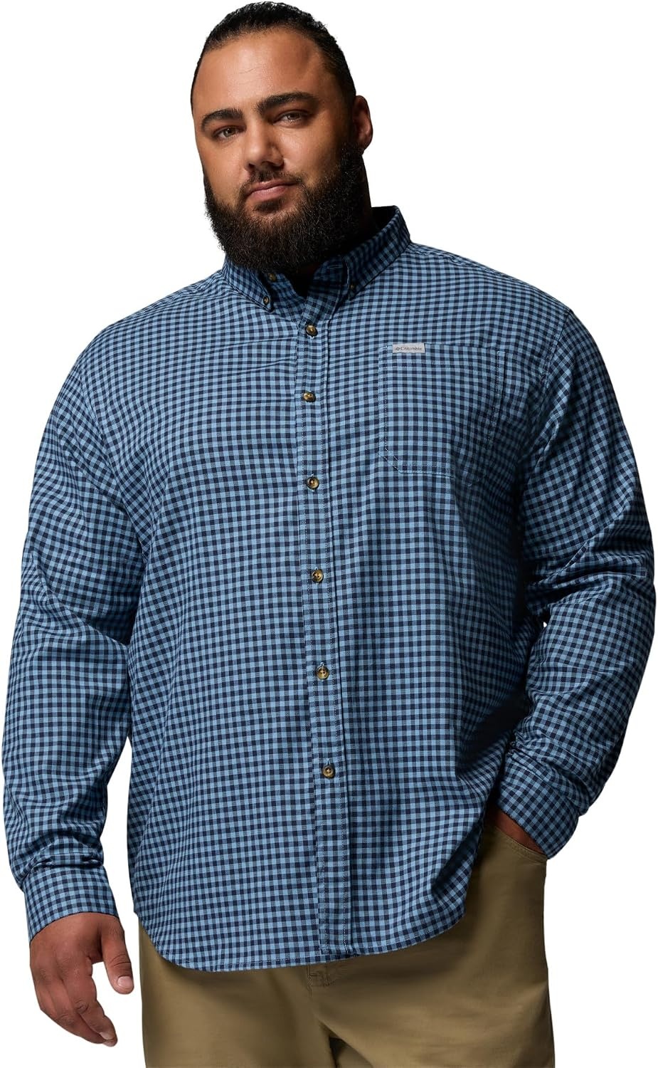 image:imageColumbia Mens Rapid Rivers II Long Sleeve ShirtRainy Day Gingham