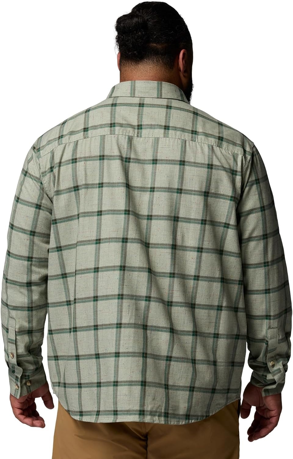 image:imageColumbia Mens Rapid Rivers II Long Sleeve ShirtSafari Windowpane Confetti