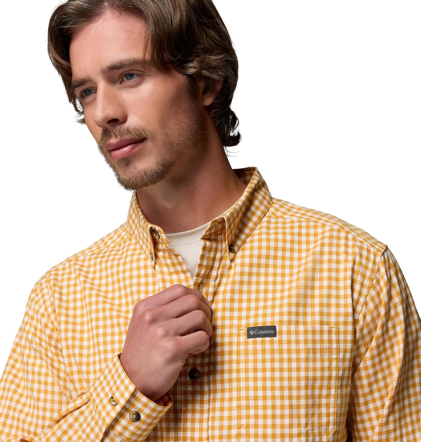 image:imageColumbia Mens Rapid Rivers II Long Sleeve ShirtSquash Gingham