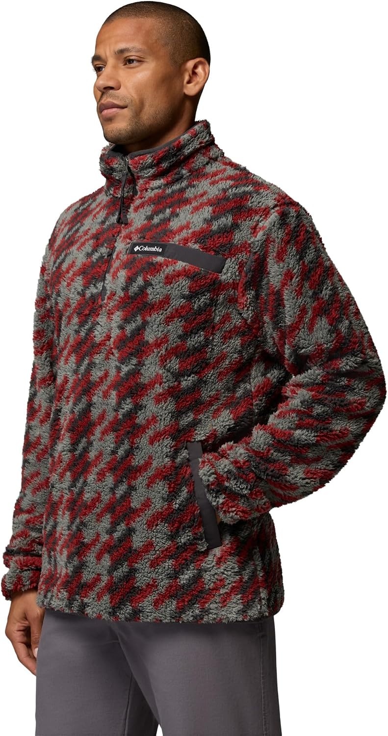 image:imageColumbia Mens Rugged Ridge High Pile Half ZipSedona Sage Twills