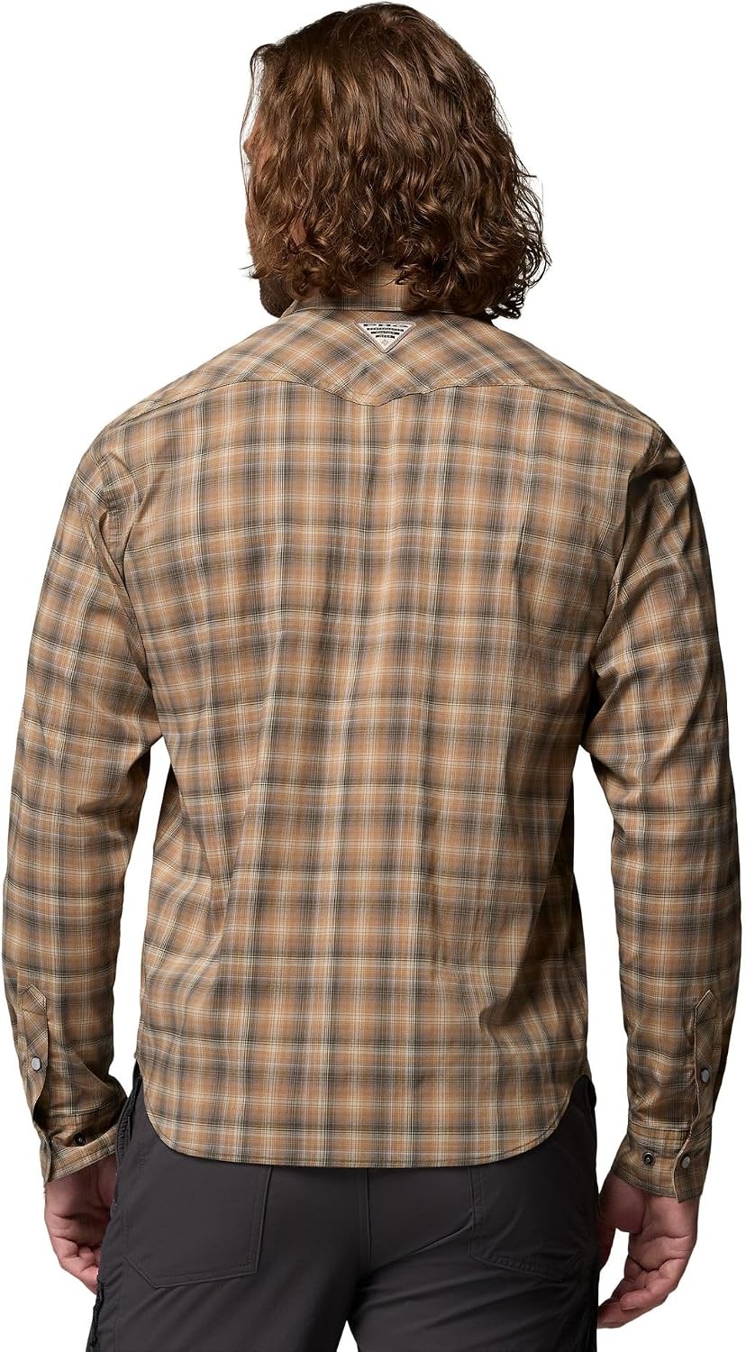 image:imageColumbia Mens Saddle Point II Long Sleeve Western ShirtGreenscape