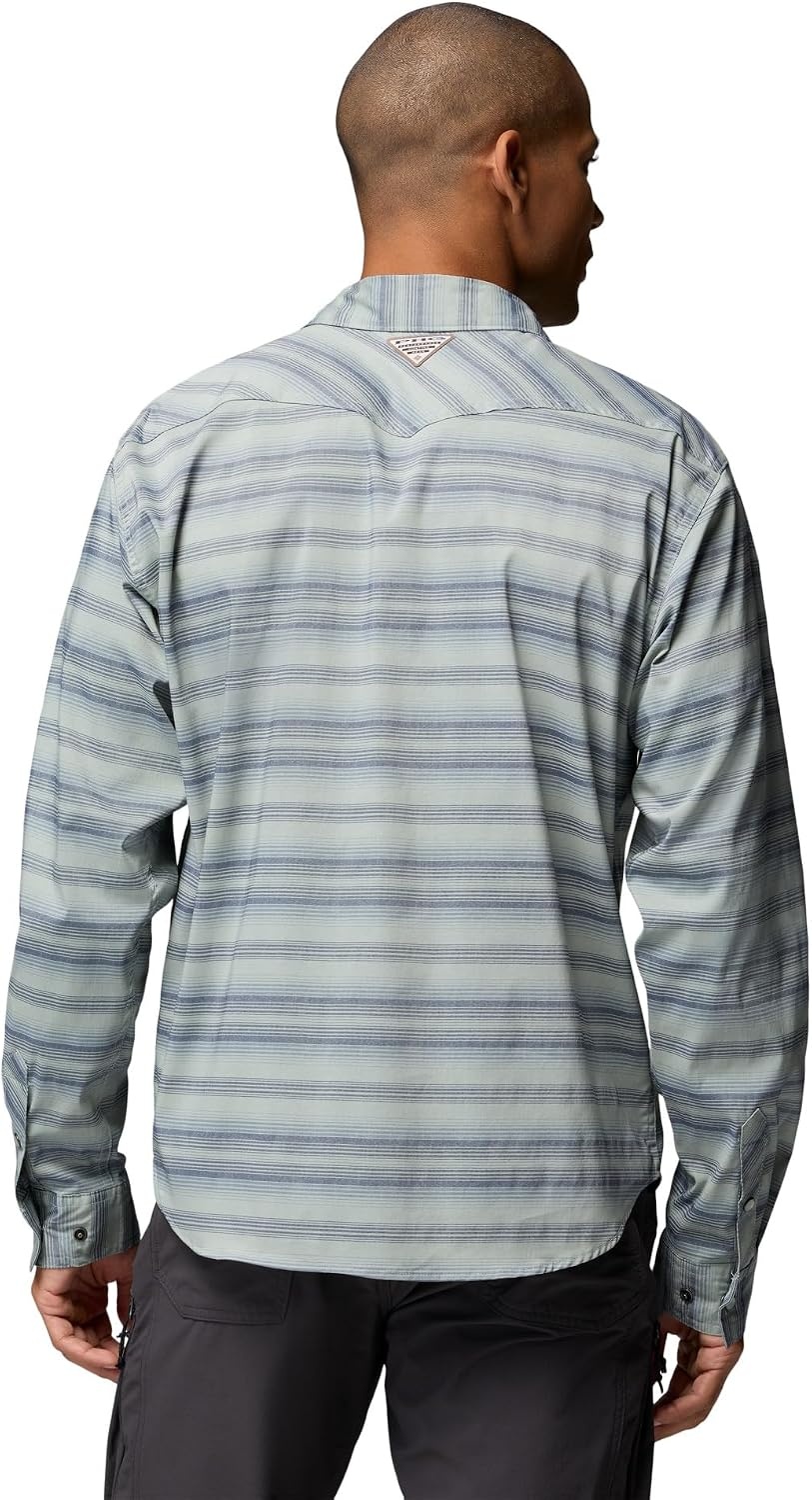 image:imageColumbia Mens Saddle Point II Long Sleeve Western ShirtNiagara