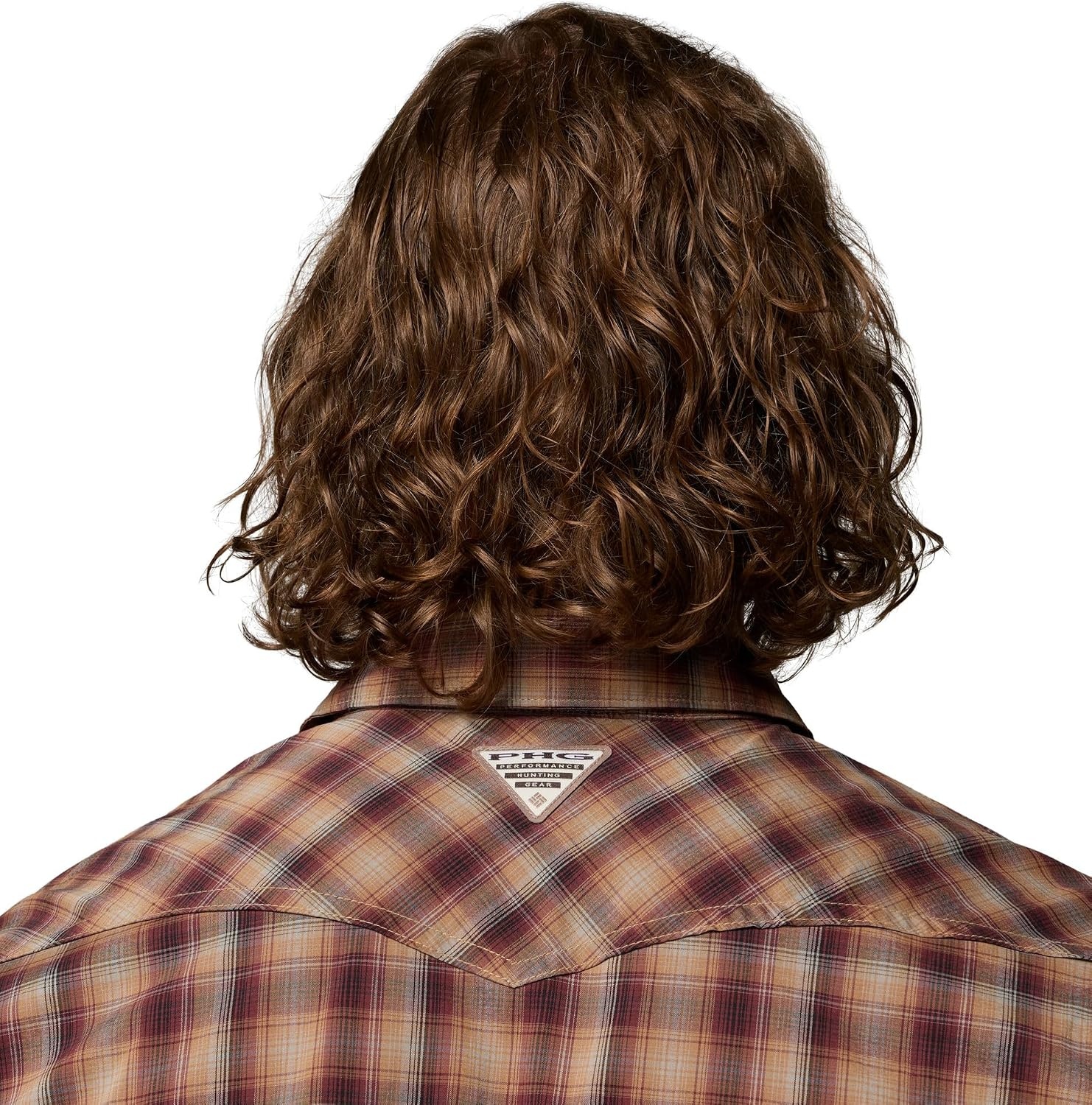 image:imageColumbia Mens Saddle Point II Long Sleeve Western ShirtRed Rocks