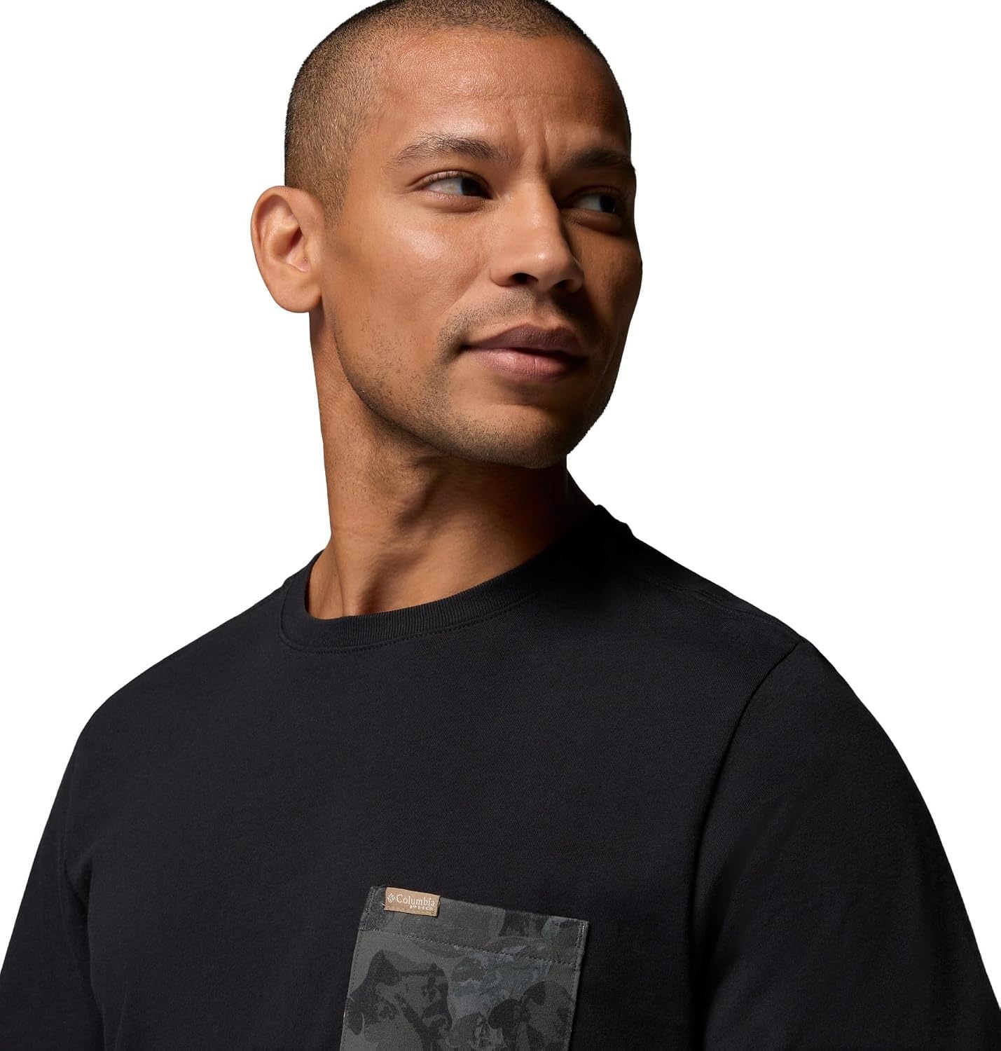 image:imageColumbia Mens Sharptail Camo Pocket TeeBlack