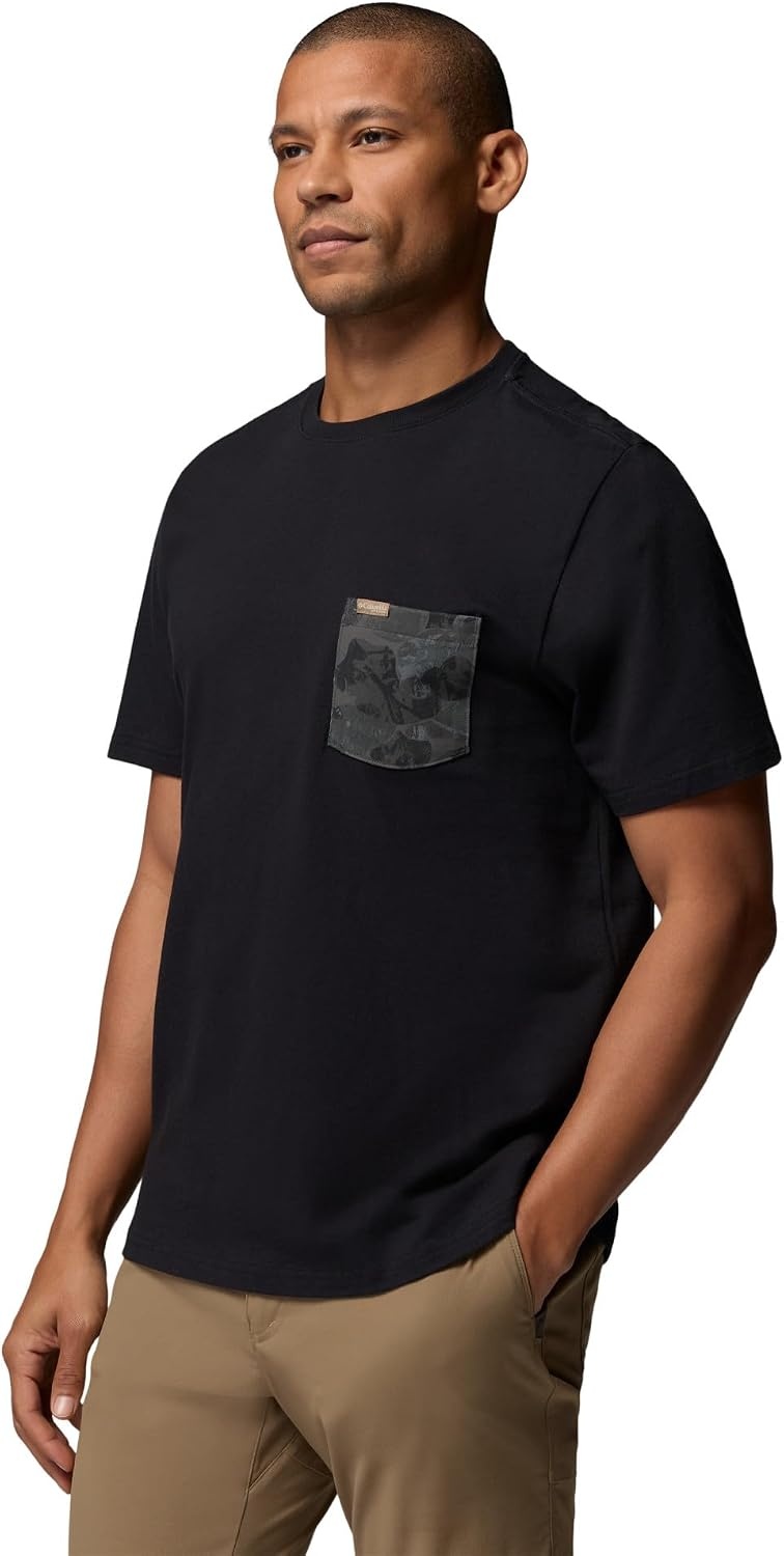 image:imageColumbia Mens Sharptail Camo Pocket TeeBlack