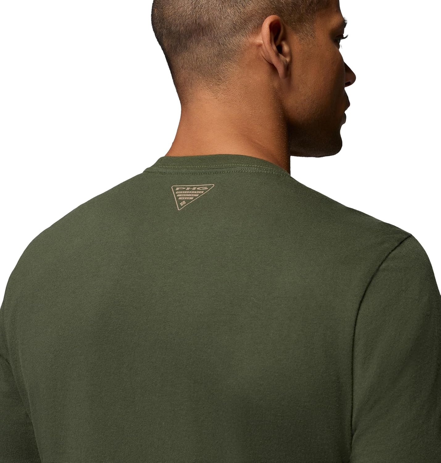 image:imageColumbia Mens Sharptail Camo Pocket TeeSurplus Green