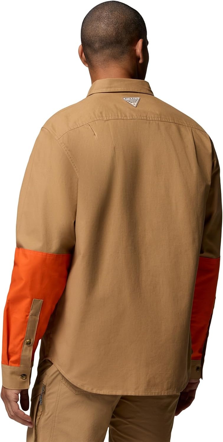 image:imageColumbia Mens Sharptail Field ShirtSaharaTangy Orange
