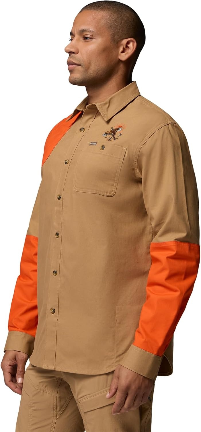 image:imageColumbia Mens Sharptail Field ShirtSaharaTangy Orange