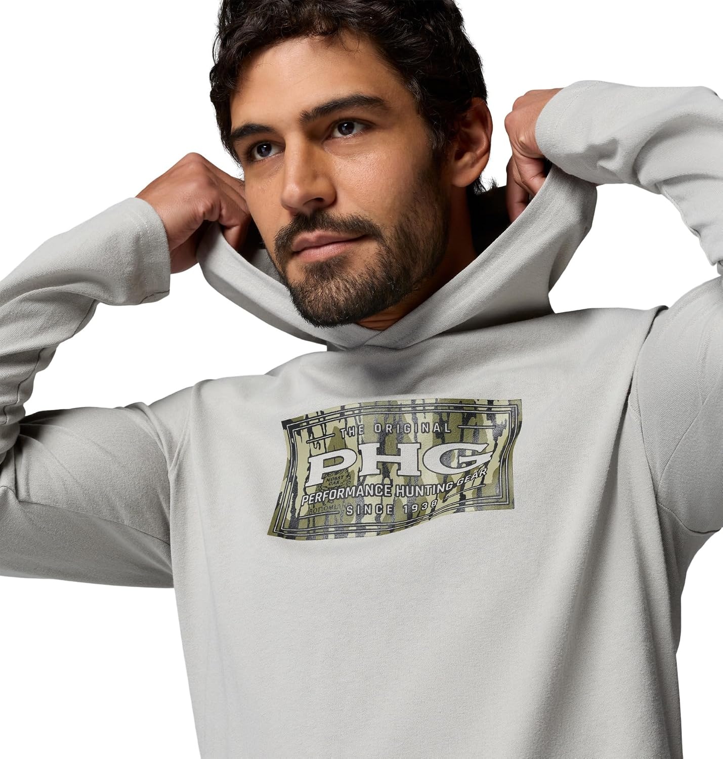 image:imageColumbia Mens Sharptail Graphic HoodieFlint Grey