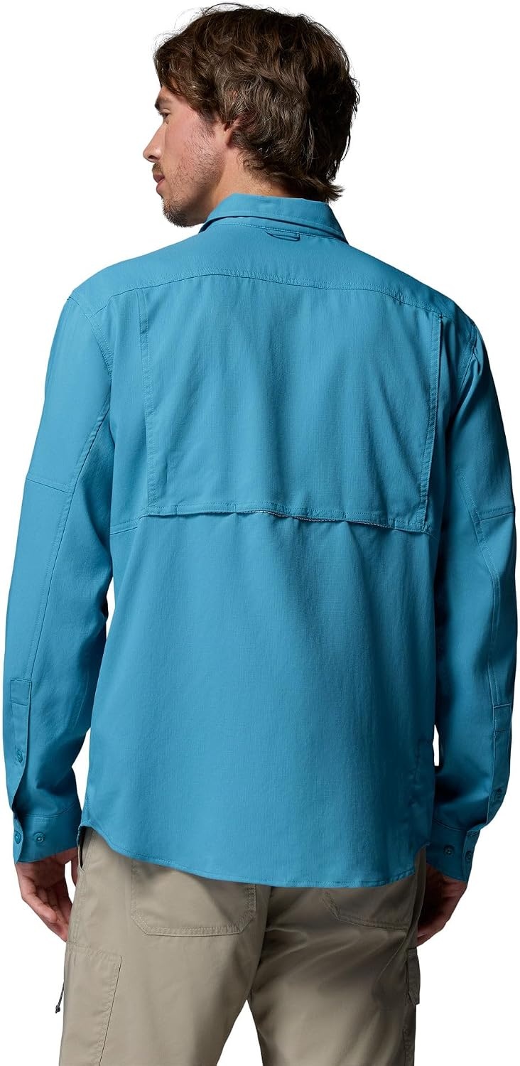 image:imageColumbia Mens Silver Ridge Utility II Long Sleeve ShirtCanyon Blue