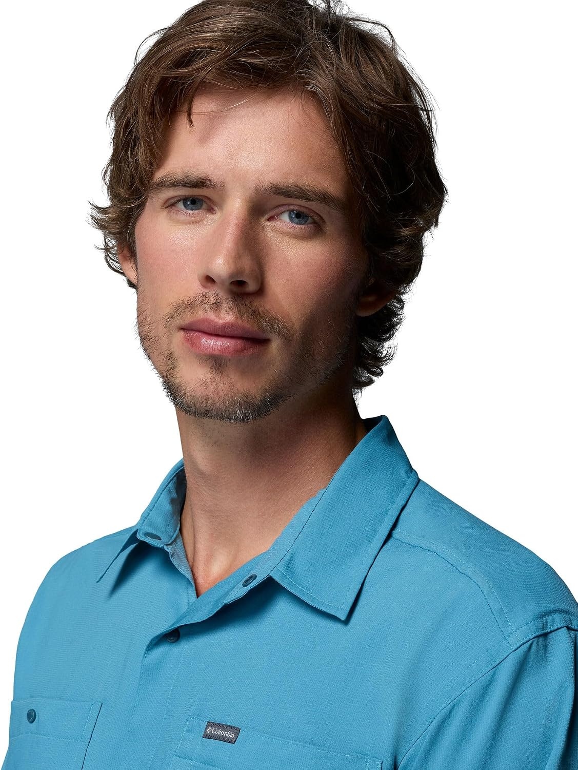 image:imageColumbia Mens Silver Ridge Utility II Long Sleeve ShirtCanyon Blue