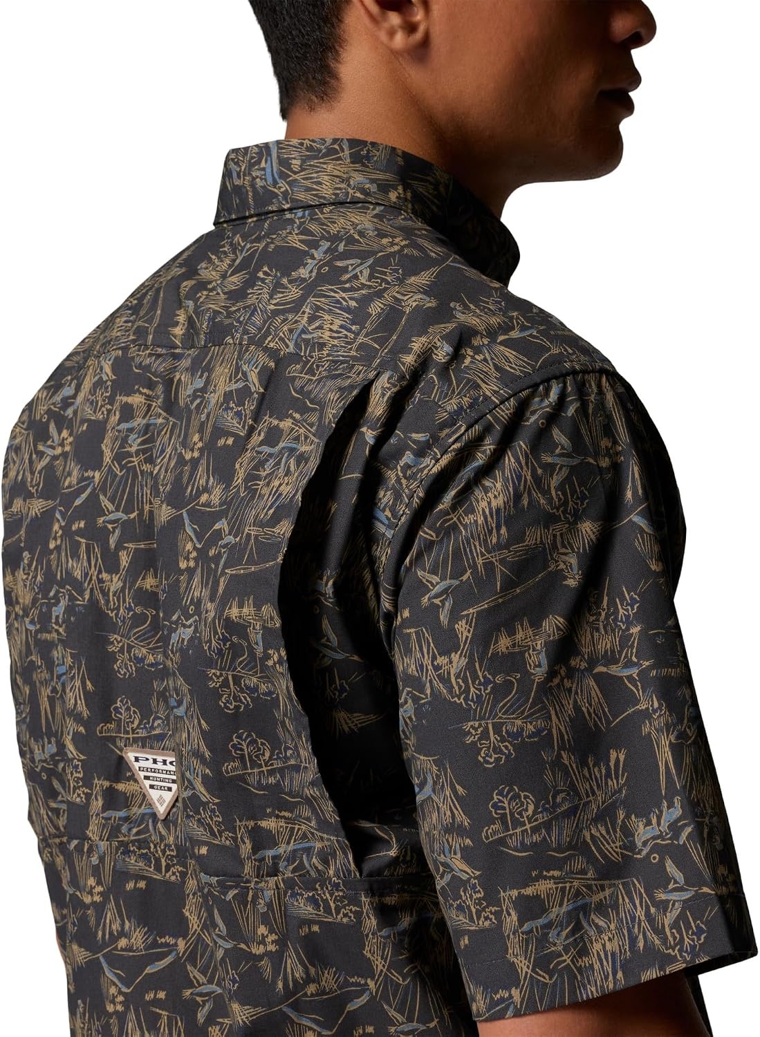 image:imageColumbia Mens Super Sharptail Short Sleeve Shirt Shark Medium