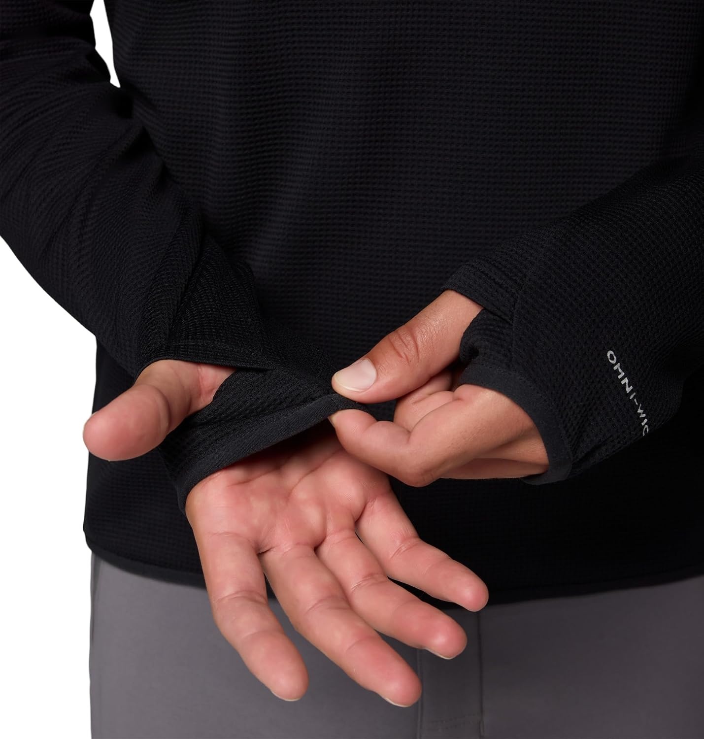image:imageColumbia Mens Tech Trail Utility Warm Long Sleeve CrewBlack