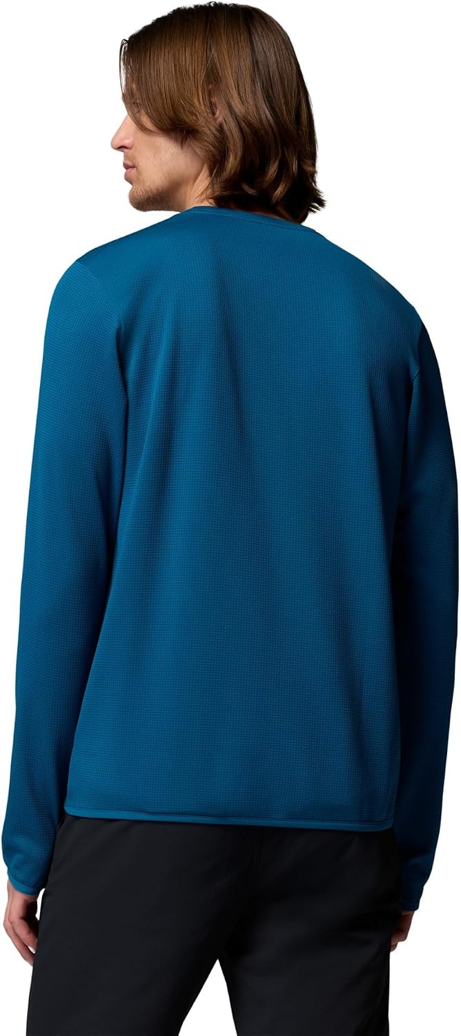 image:imageColumbia Mens Tech Trail Utility Warm Long Sleeve CrewPhoenix Blue
