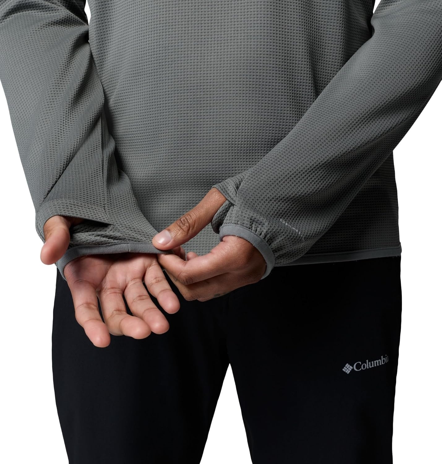 image:imageColumbia Mens Tech Trail Utility Warm Long Sleeve CrewSedona Sage