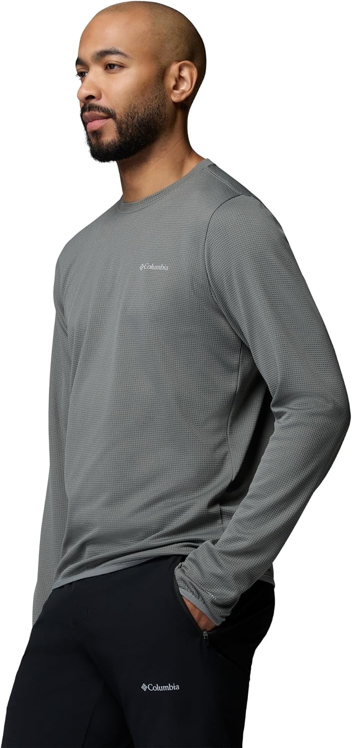 image:imageColumbia Mens Tech Trail Utility Warm Long Sleeve CrewSedona Sage