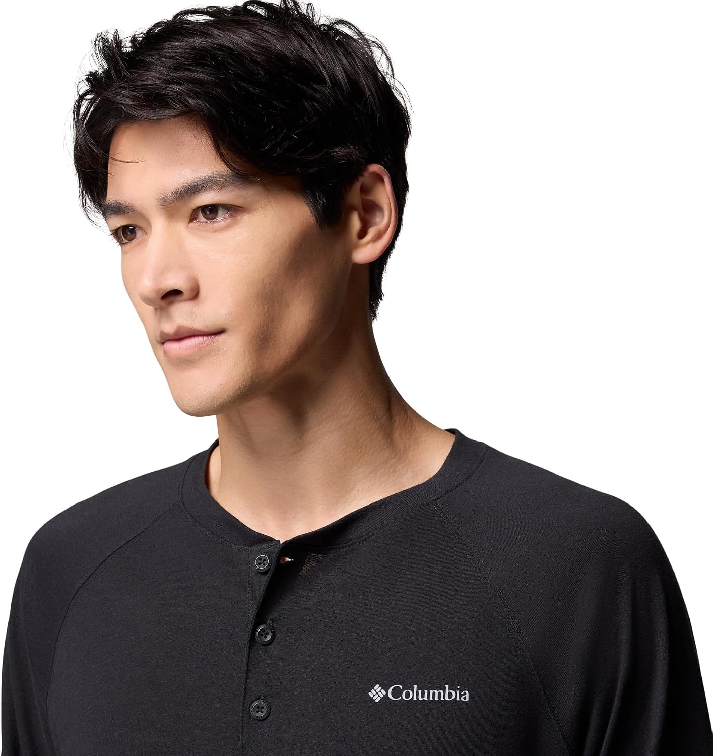 image:imageColumbia Mens Thistletown Hills Raglan HenleyBlack