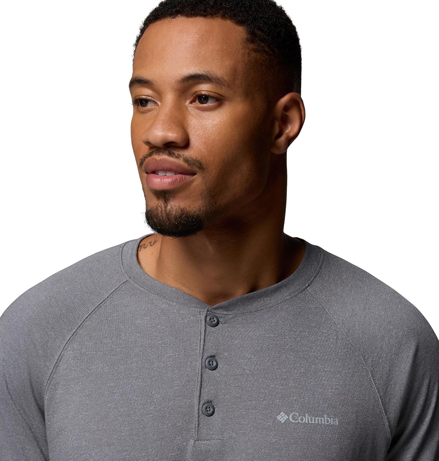 image:imageColumbia Mens Thistletown Hills Raglan HenleyCity Grey Heather