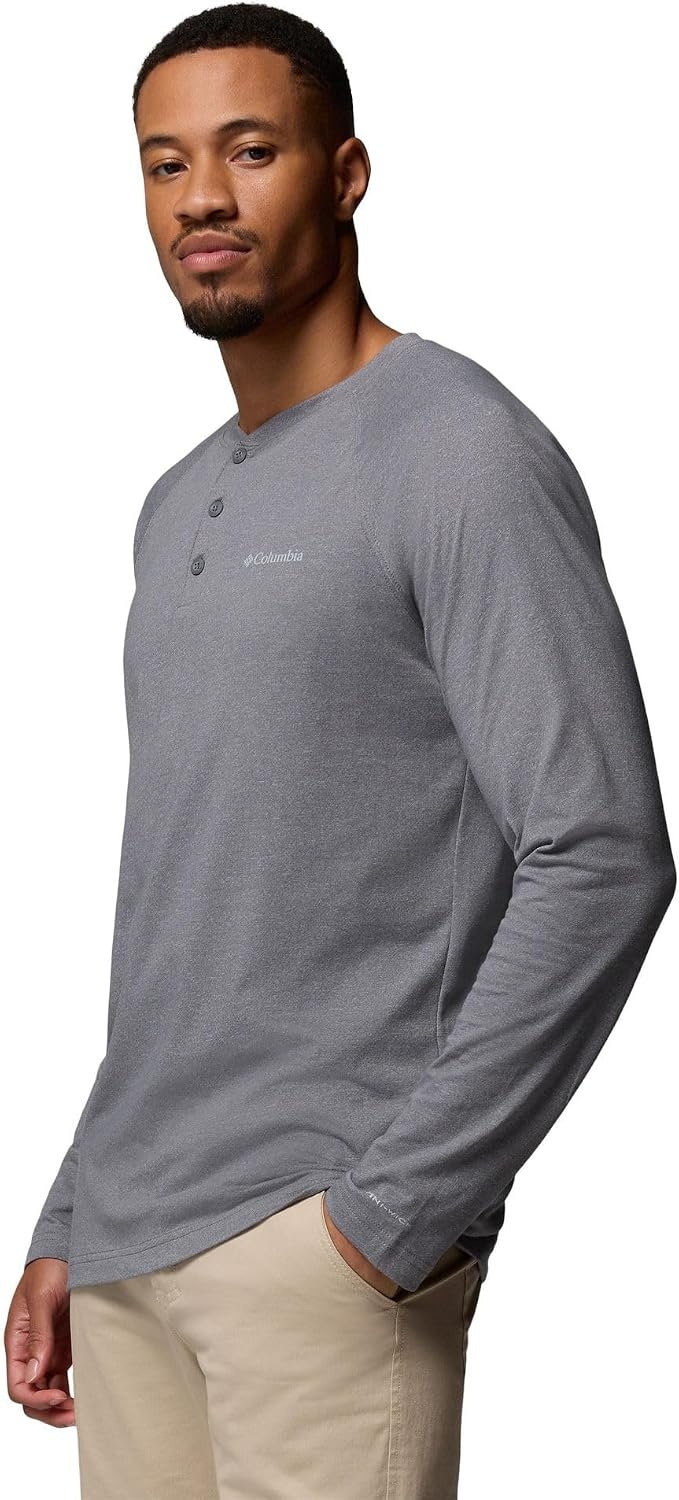image:imageColumbia Mens Thistletown Hills Raglan HenleyCity Grey Heather