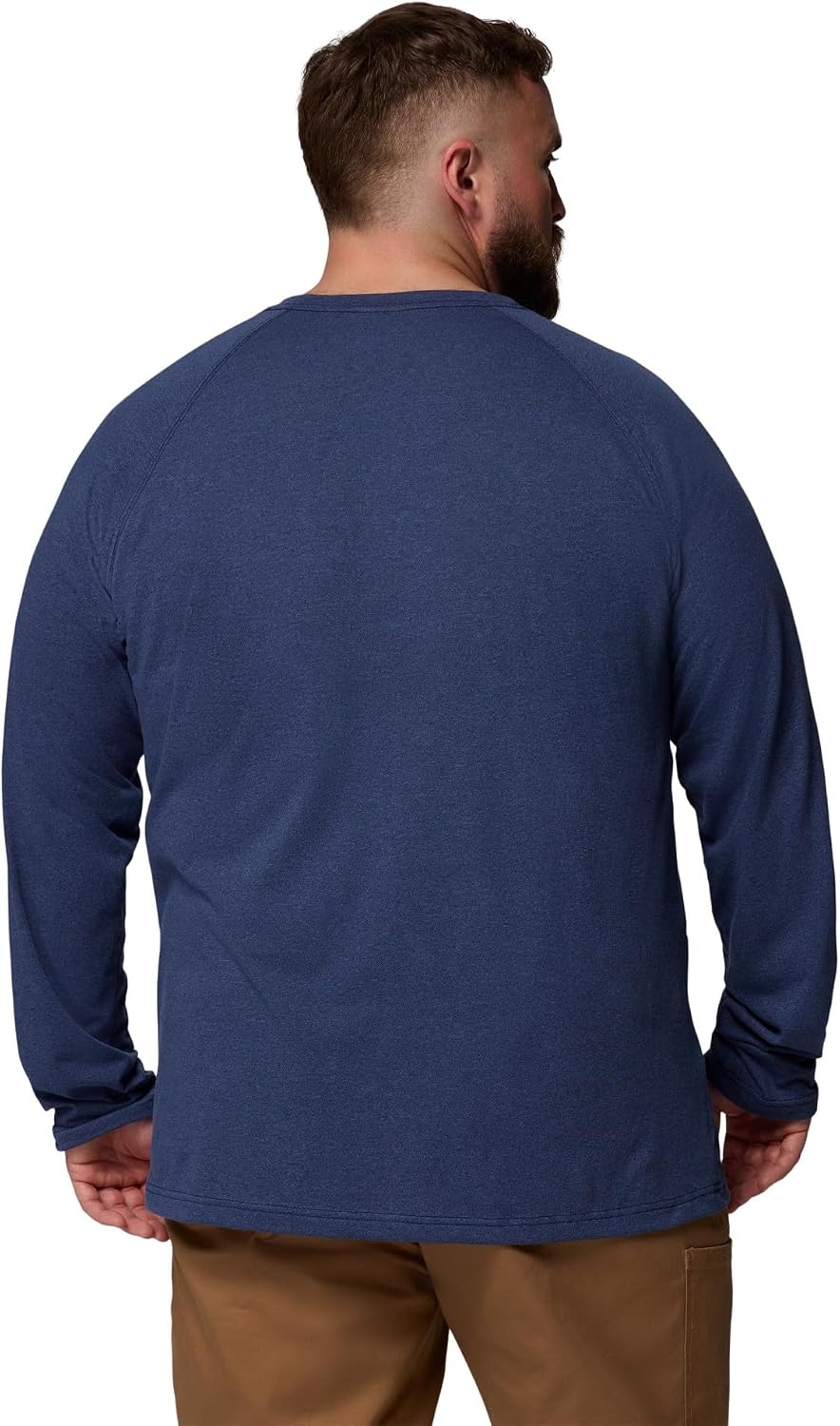 image:imageColumbia Mens Thistletown Hills Raglan HenleyDark Mountain Heather