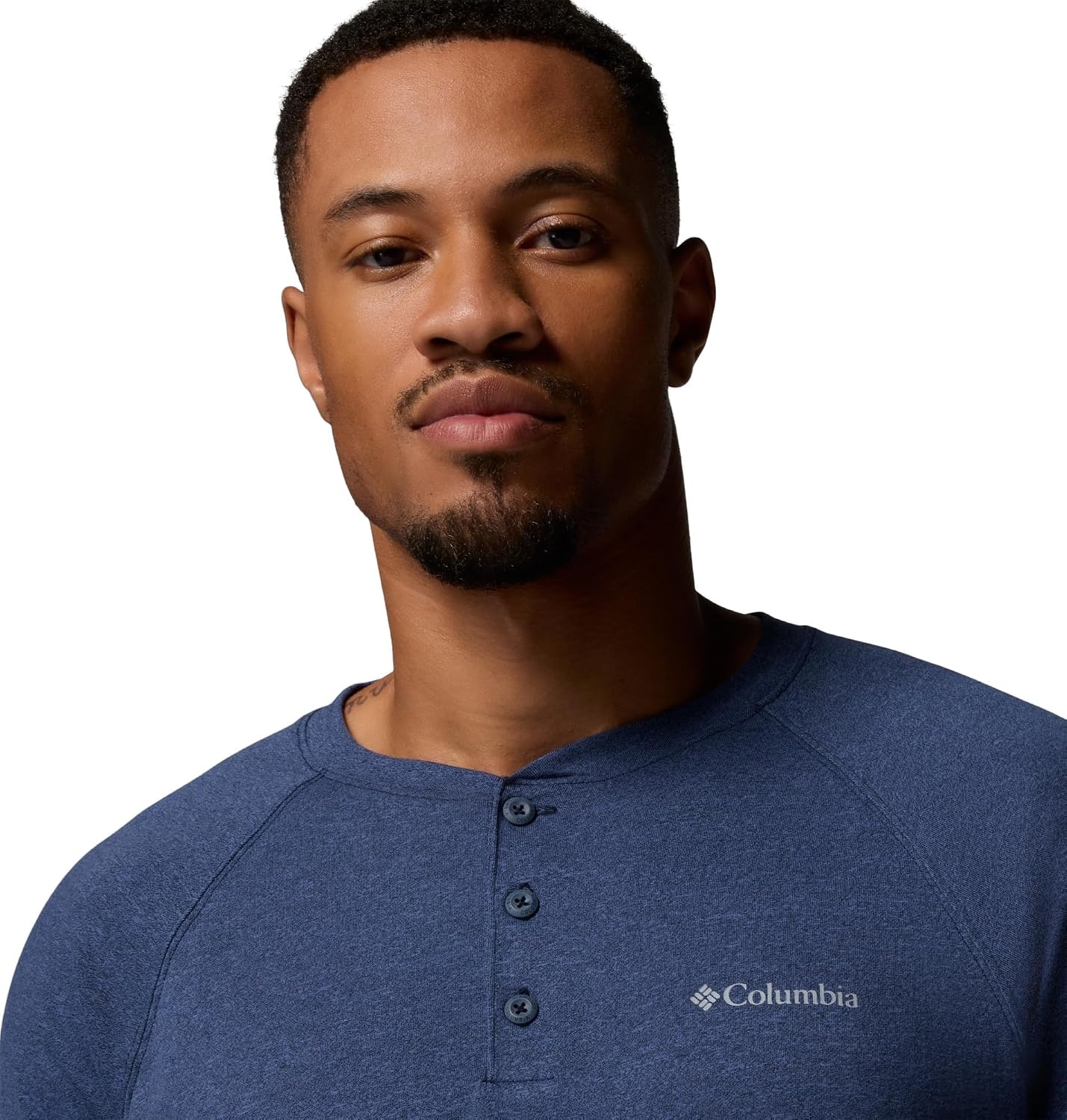 image:imageColumbia Mens Thistletown Hills Raglan HenleyDark Mountain Heather