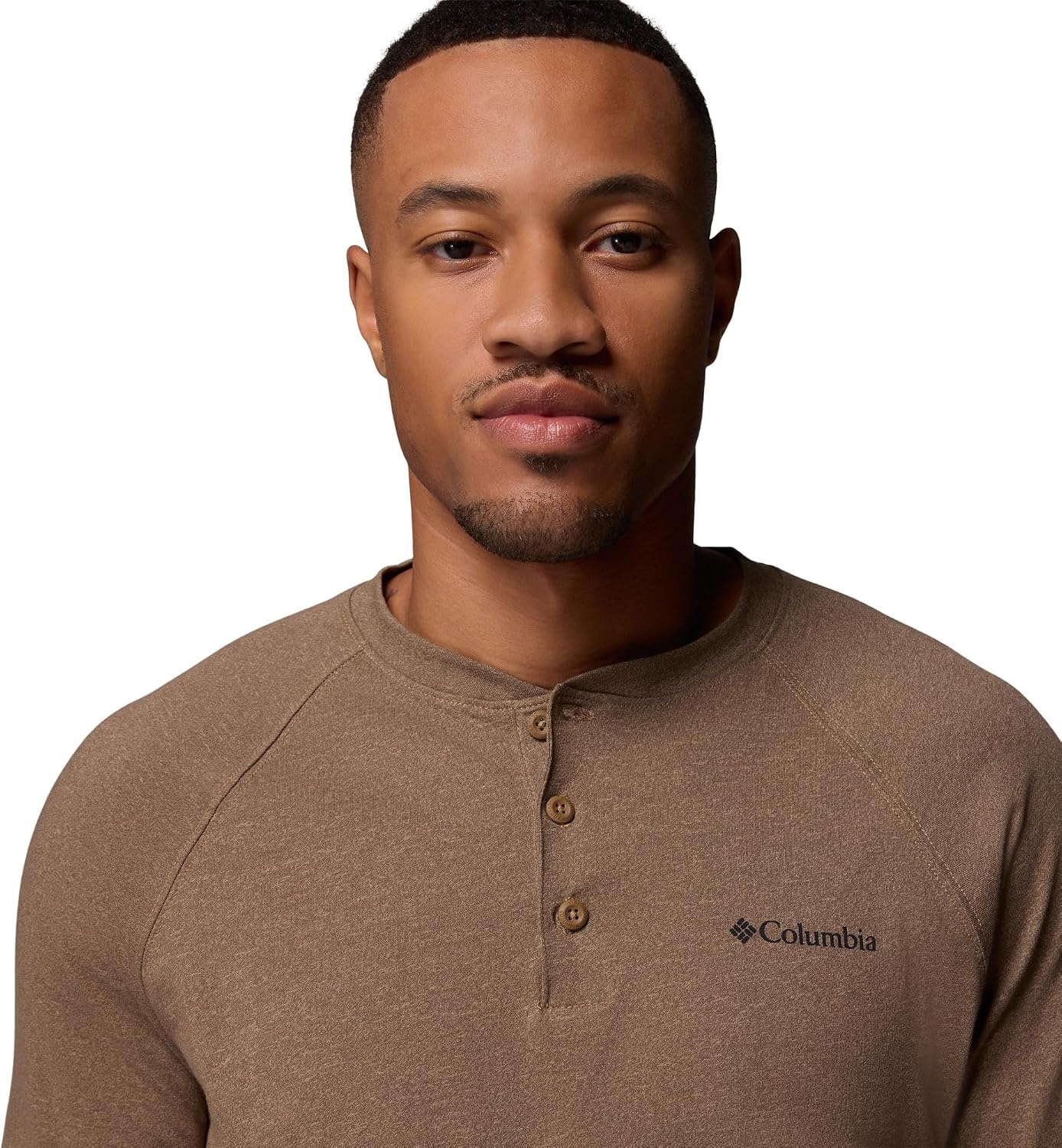image:imageColumbia Mens Thistletown Hills Raglan HenleyDelta Heather