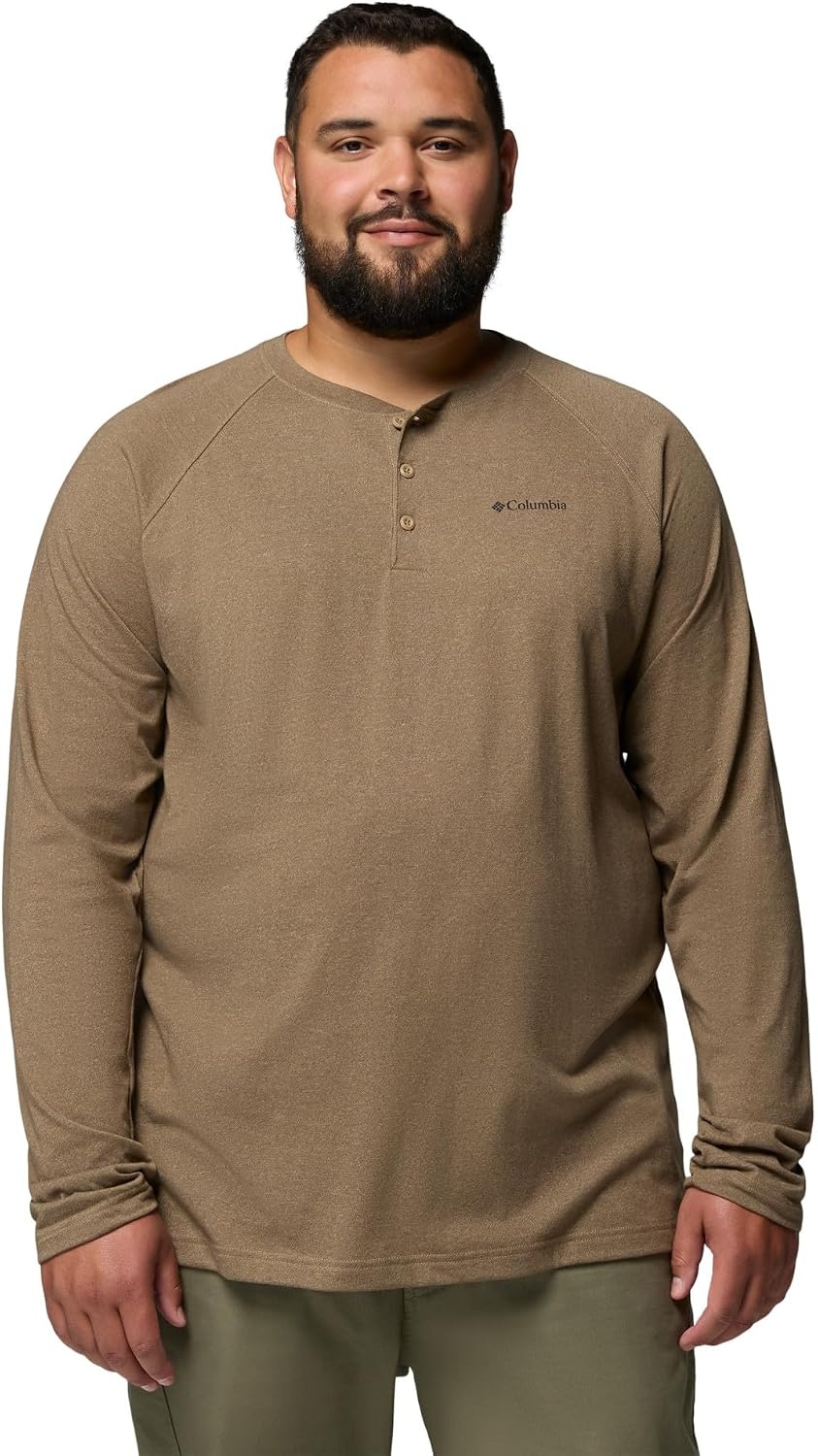 image:imageColumbia Mens Thistletown Hills Raglan HenleyDelta Heather