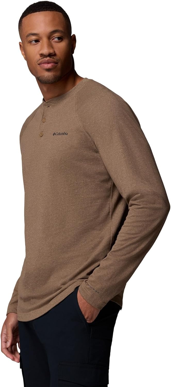 image:imageColumbia Mens Thistletown Hills Raglan HenleyDelta Heather